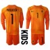 Nederland Remko Pasveer #1 Keeper Bortedraktsett Barn VM 2022 Langermet (+ Korte bukser)